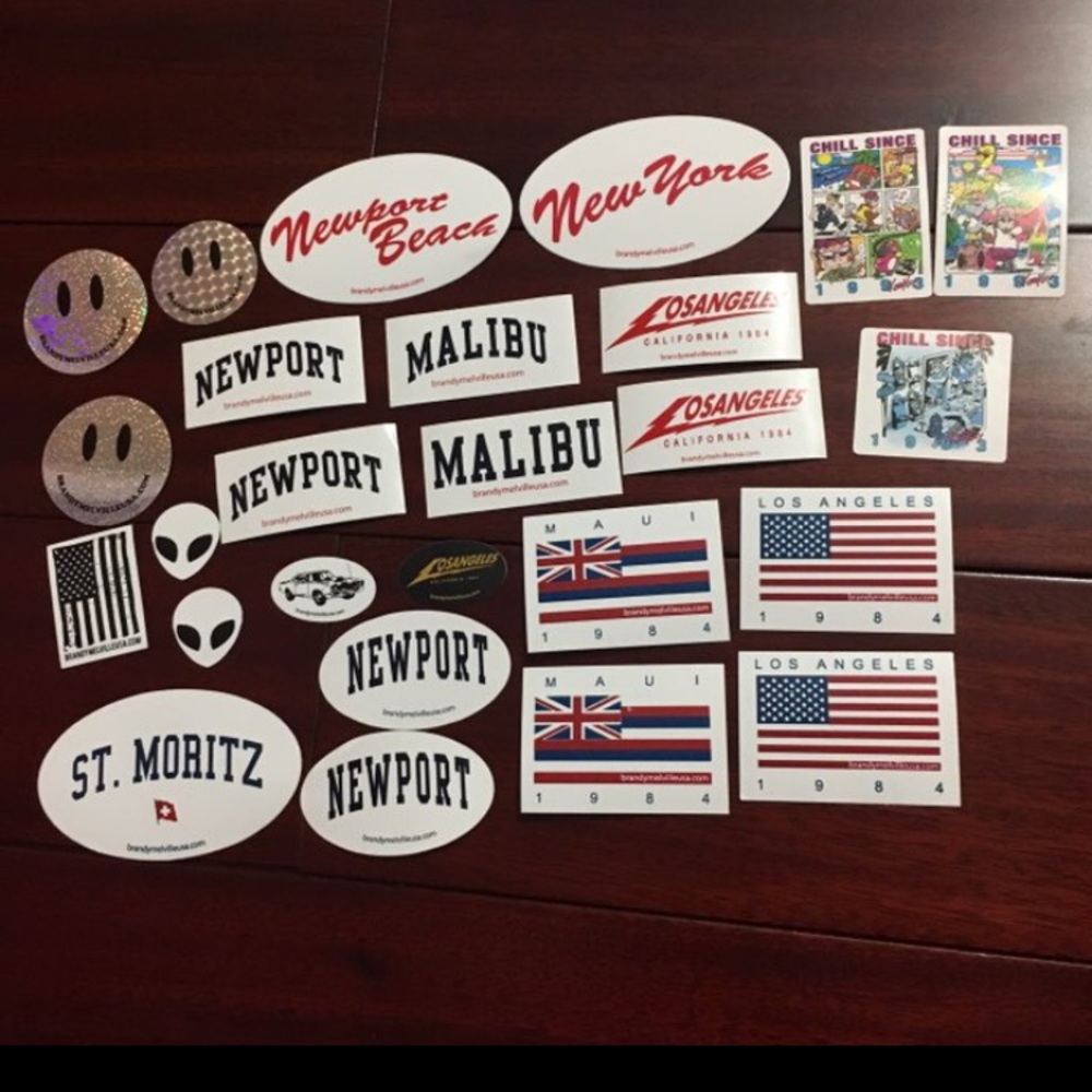 Brandy Melville stickers